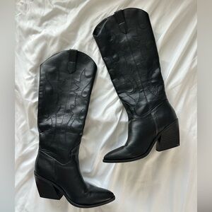 Madden Girl Knee High Cowboy Boots